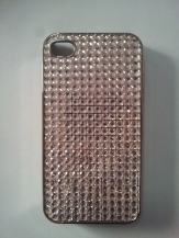 Дизайнерски гръб с камъни за Apple iPhone 4S №2